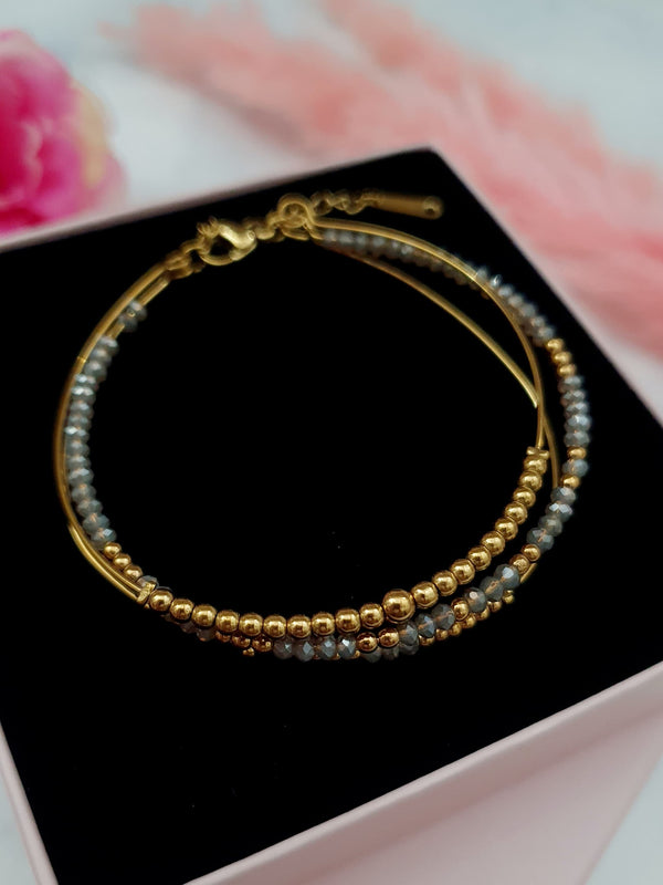 Trio de bracelets SERYN - doré