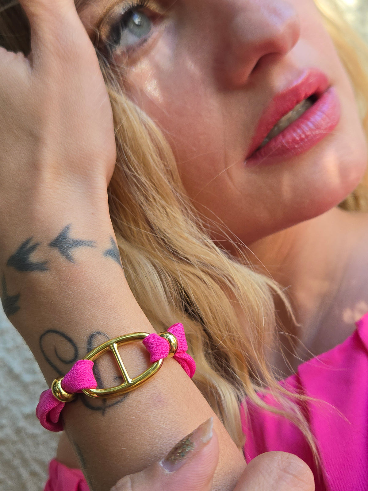 Bracelet ELEZIA maille marine