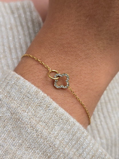 Bracelet LYSIALINE - Trèfle