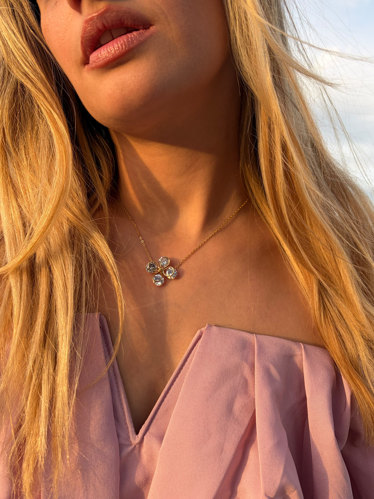 Collier FLORYA | doré