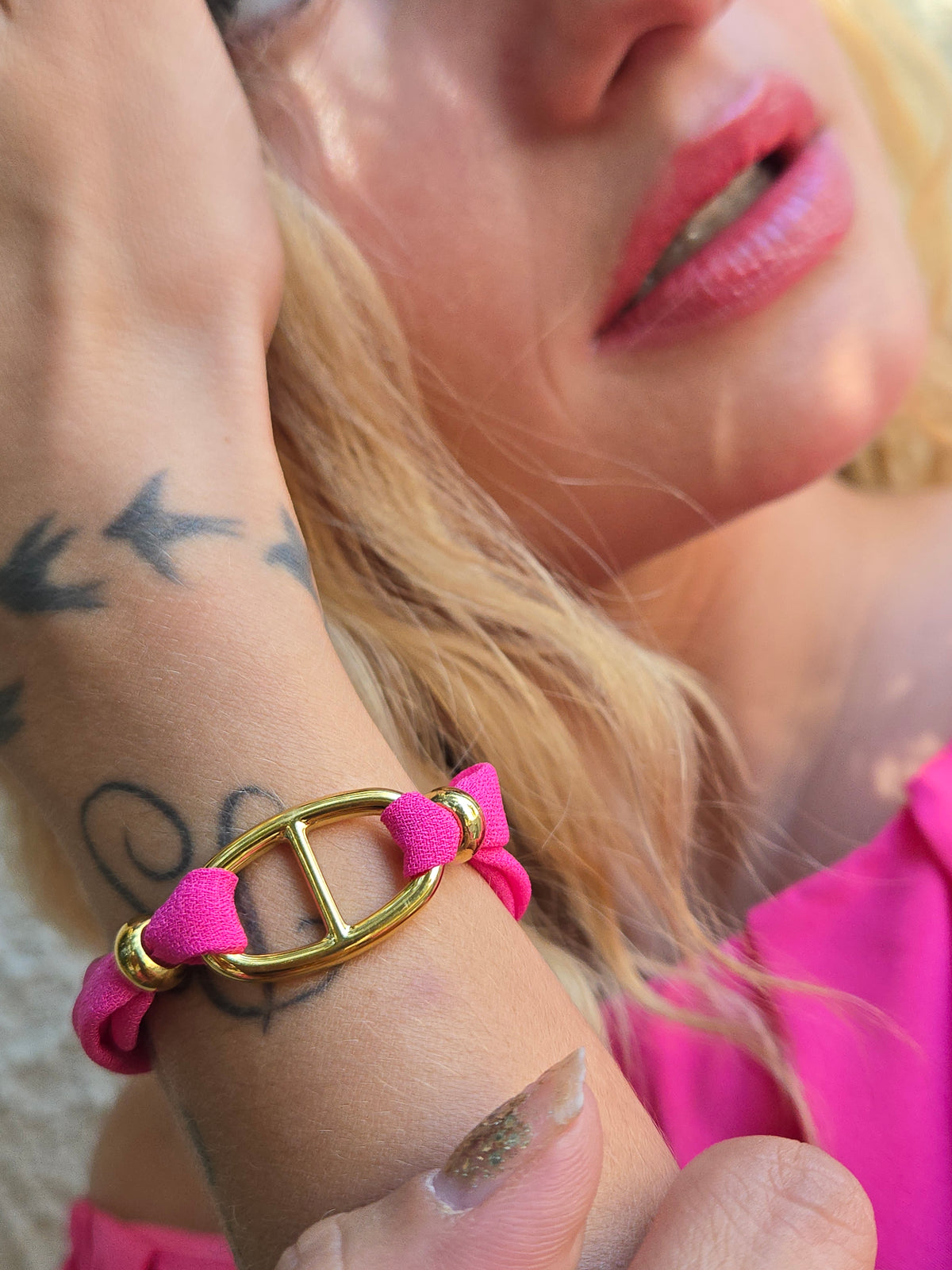 Bracelet ELEZIA maille marine