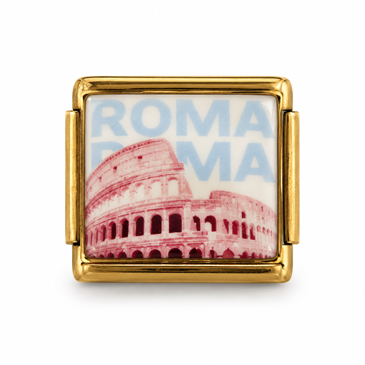 Charm italien Roma Colisée - doré