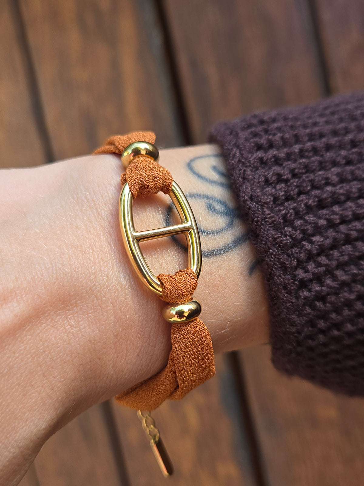 Bracelet ELEZIA maille marine