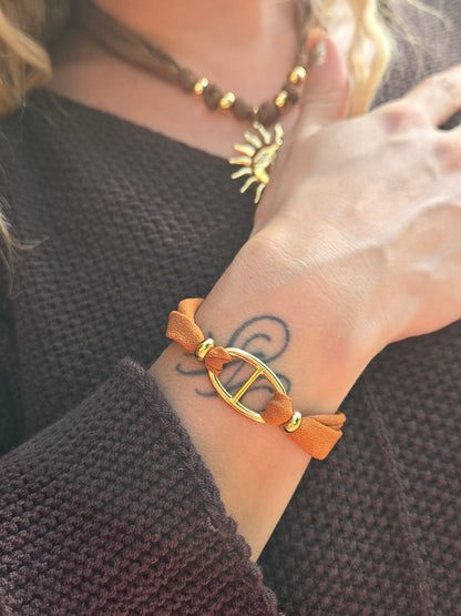 Bracelet ELEZIA maille marine