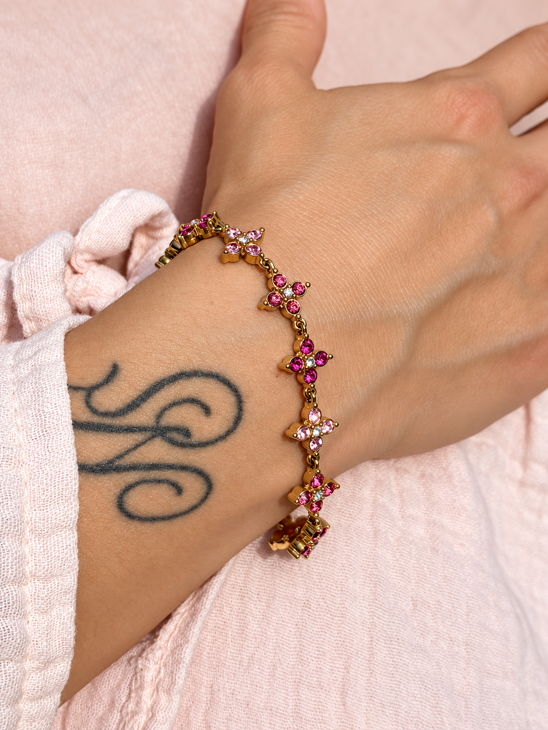 Bracelet AZELIA | doré - rose