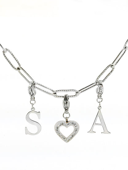 Collier ♡ I love You ♡ - coloris au choix