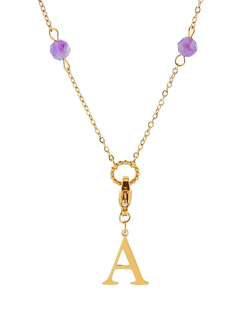 Collier DESIR (personnalisable) - doré