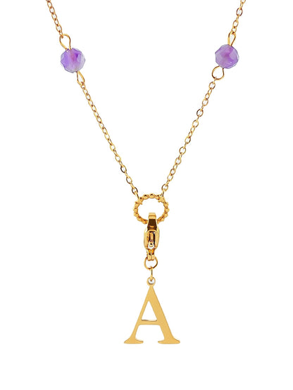 Collier DESIR (personnalisable) - doré