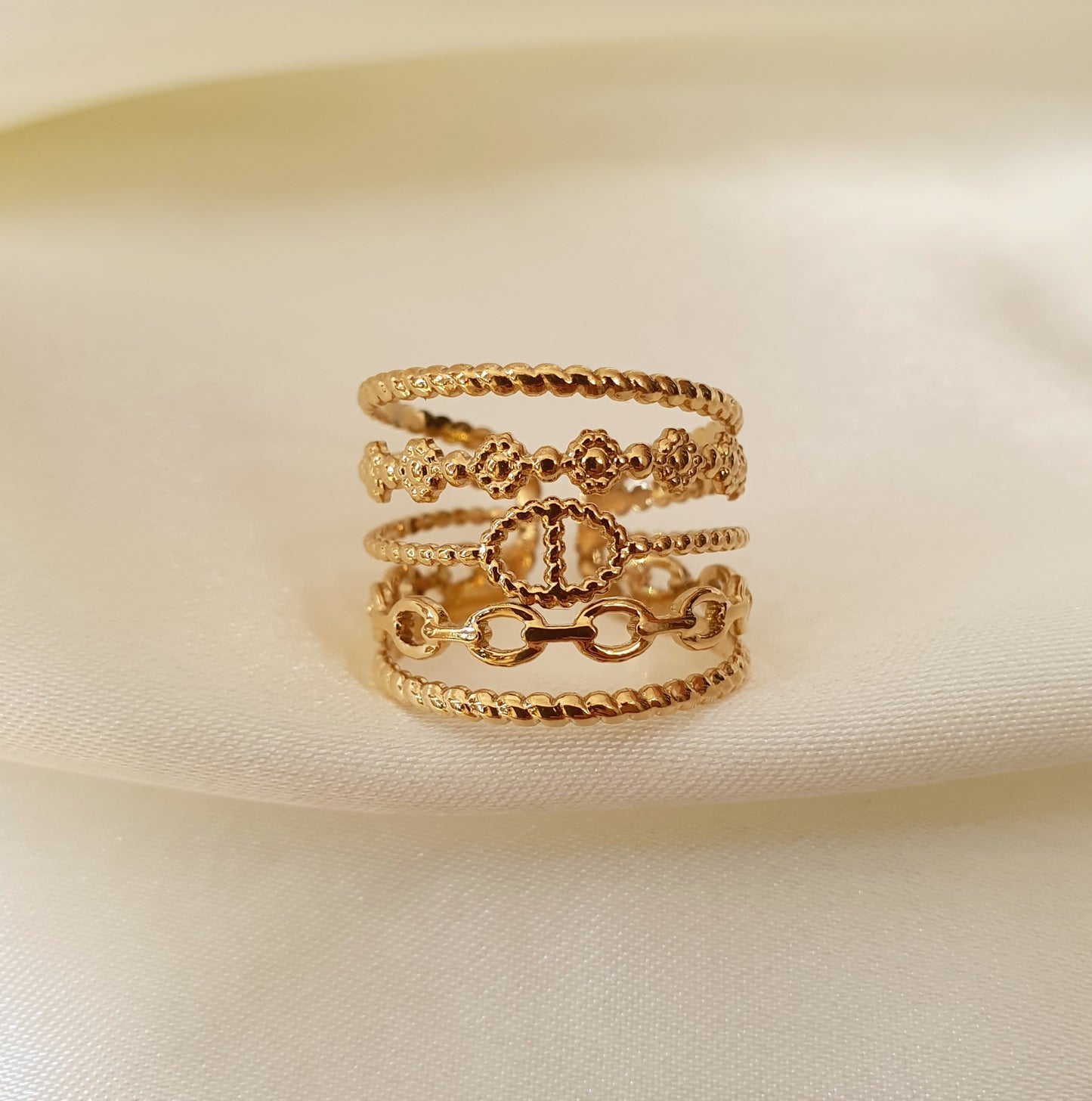 Bague ROYAL - doré
