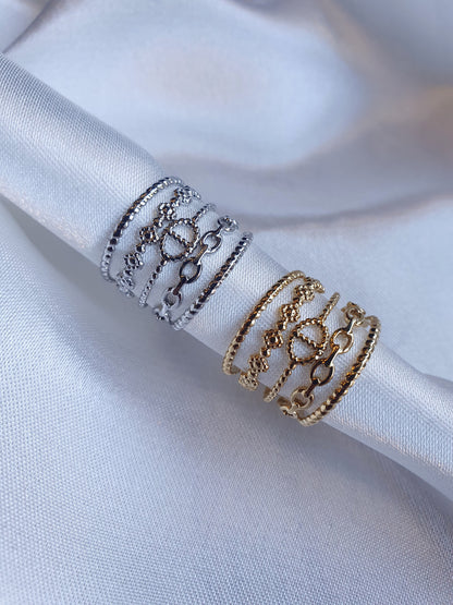 Bague ROYAL - doré