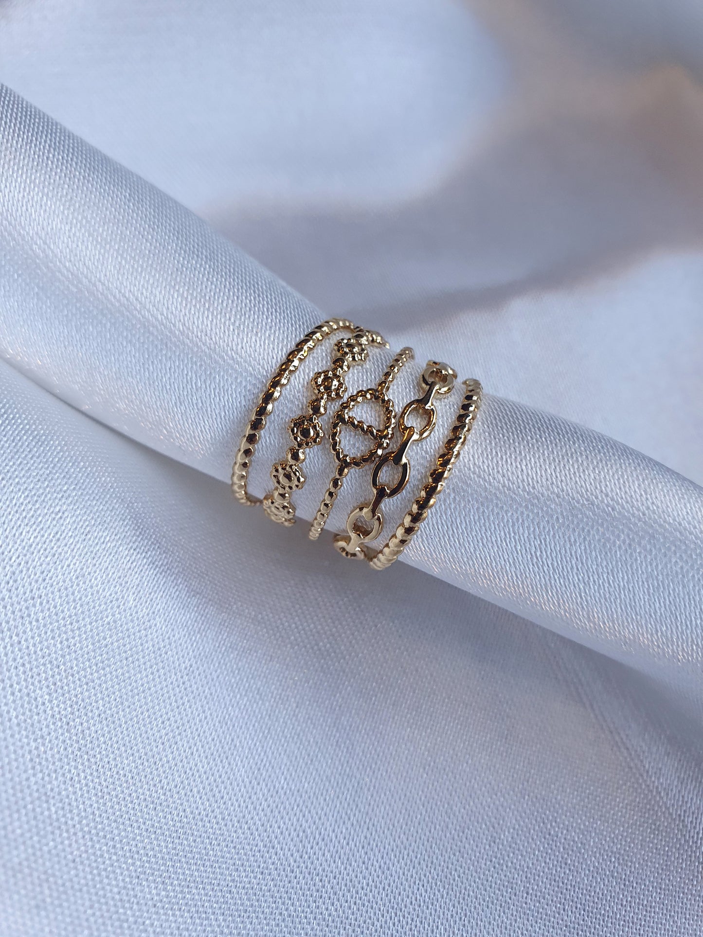 Bague ROYAL - doré