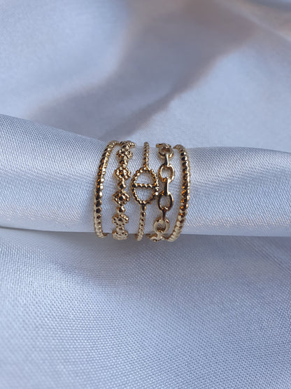 Bague ROYAL - doré