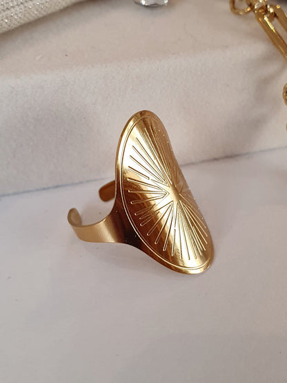 Bague JADE - doré