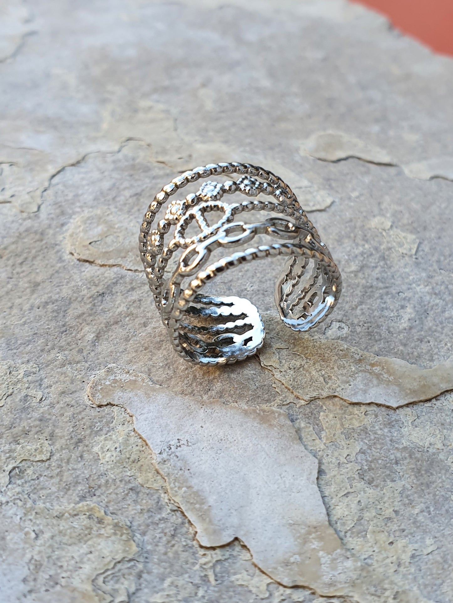 Bague ROYAL - argenté