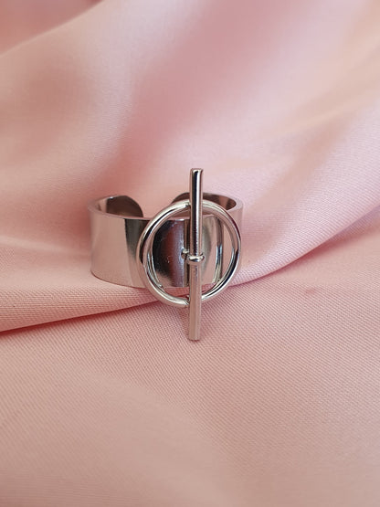 Bague SAFRANE - argenté