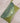Pochette imprimé serpent verte