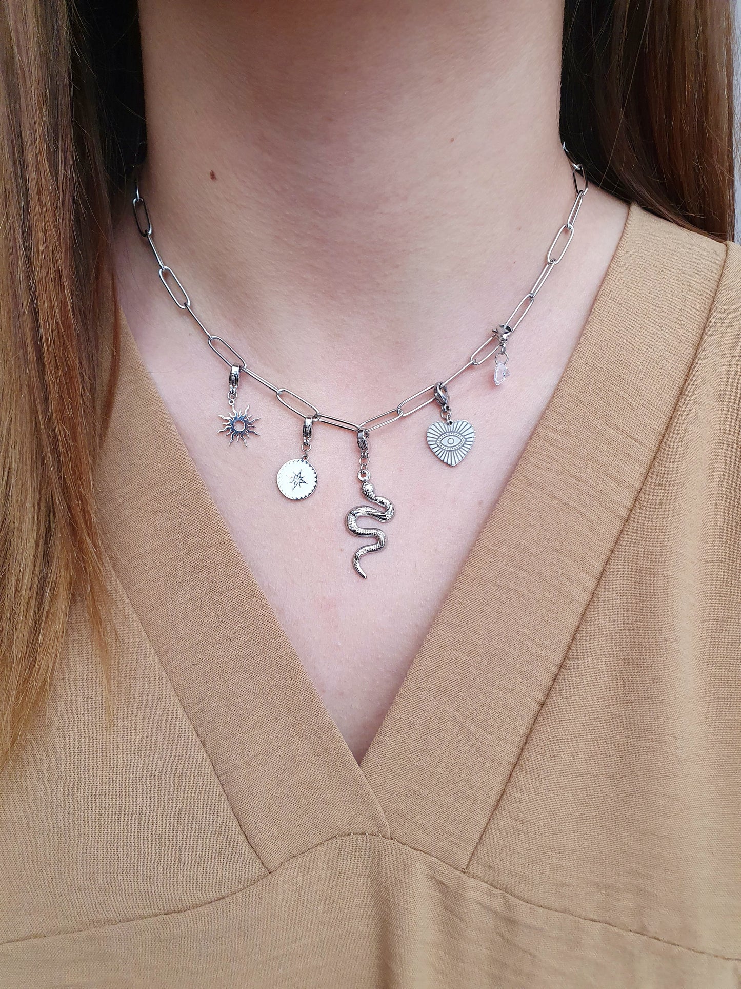 Collier ALMA - argenté