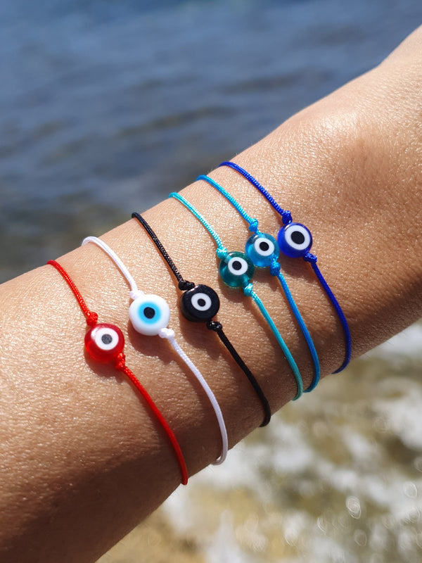Bracelet cordon œil