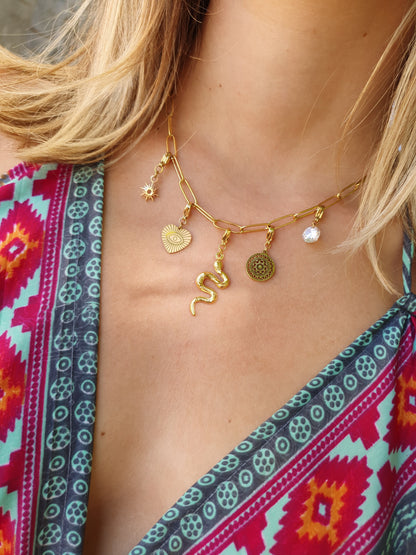 Collier ALMA II - doré
