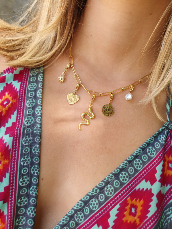 Collier ALMA II - doré