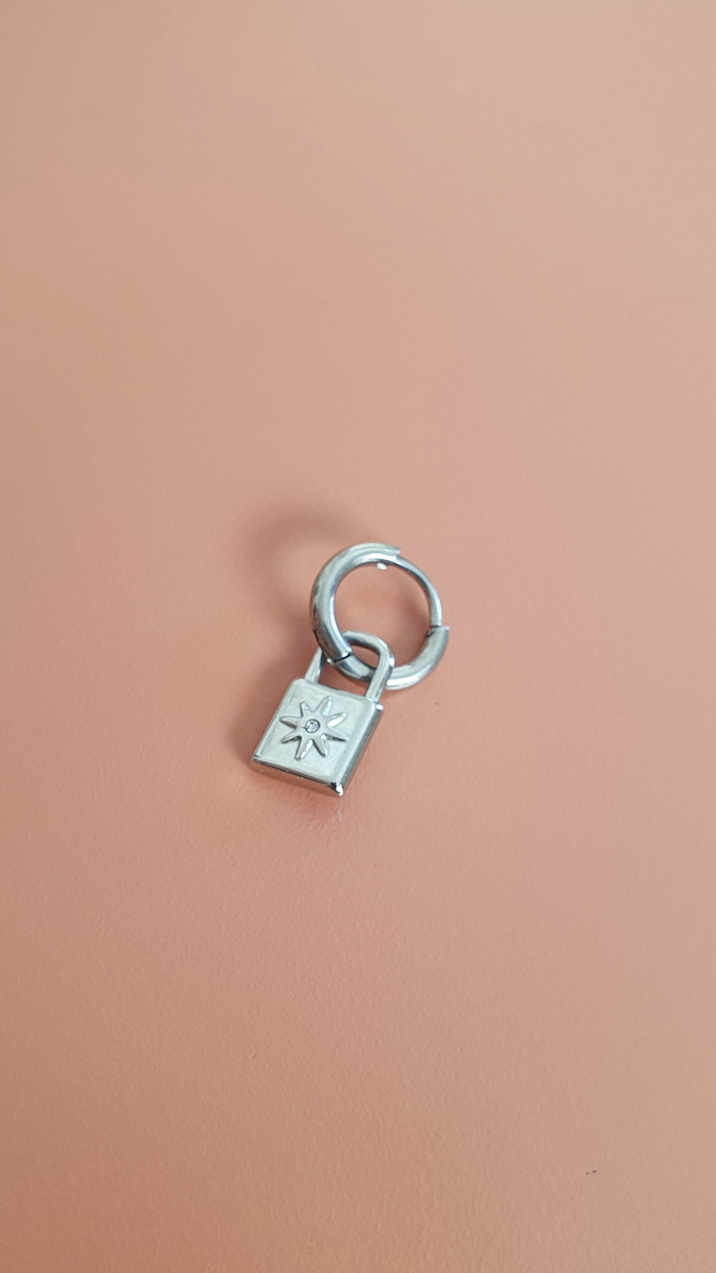 Monoboucle cadenas - argenté
