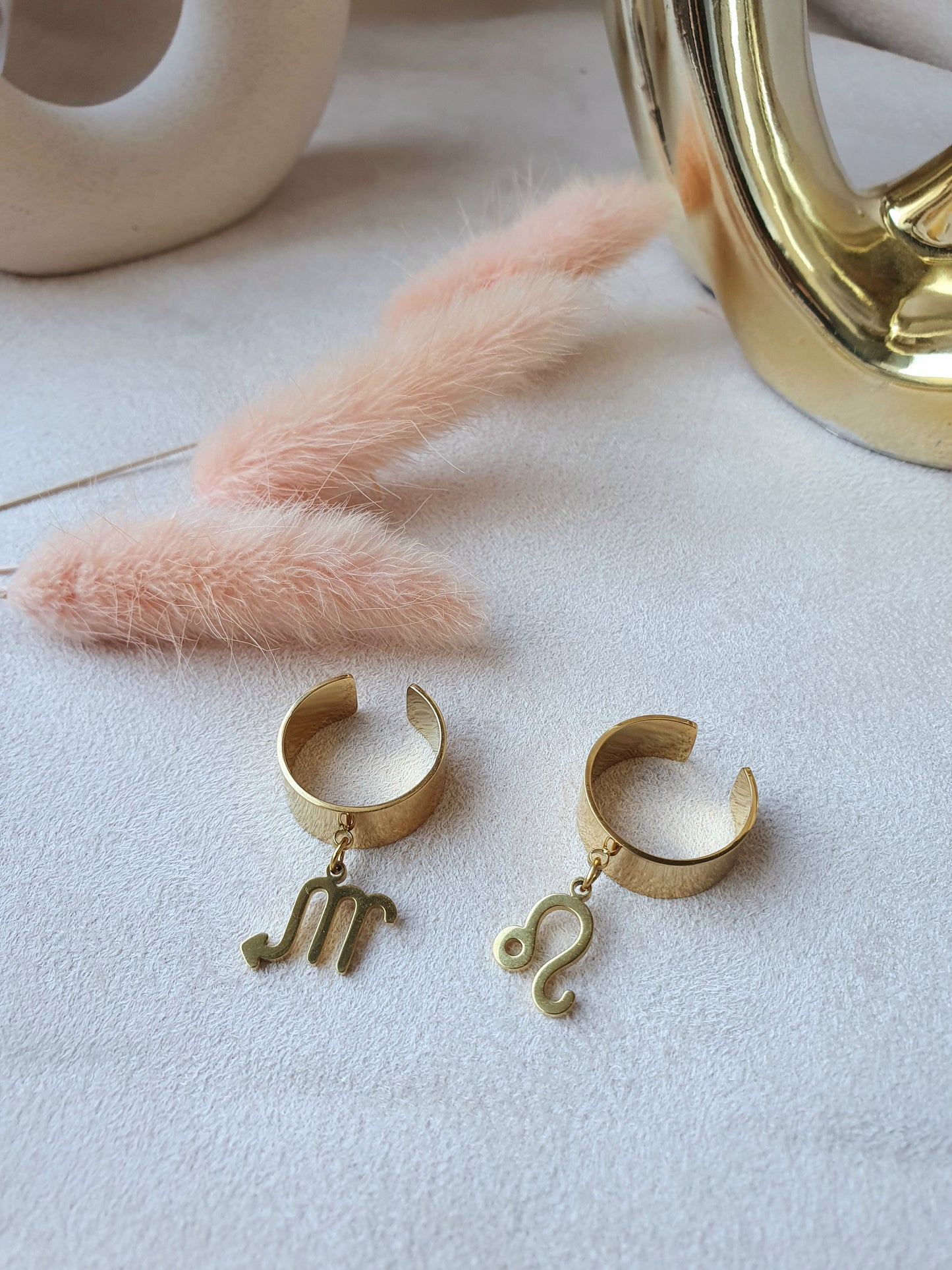 Bague signe astrologique  - doré