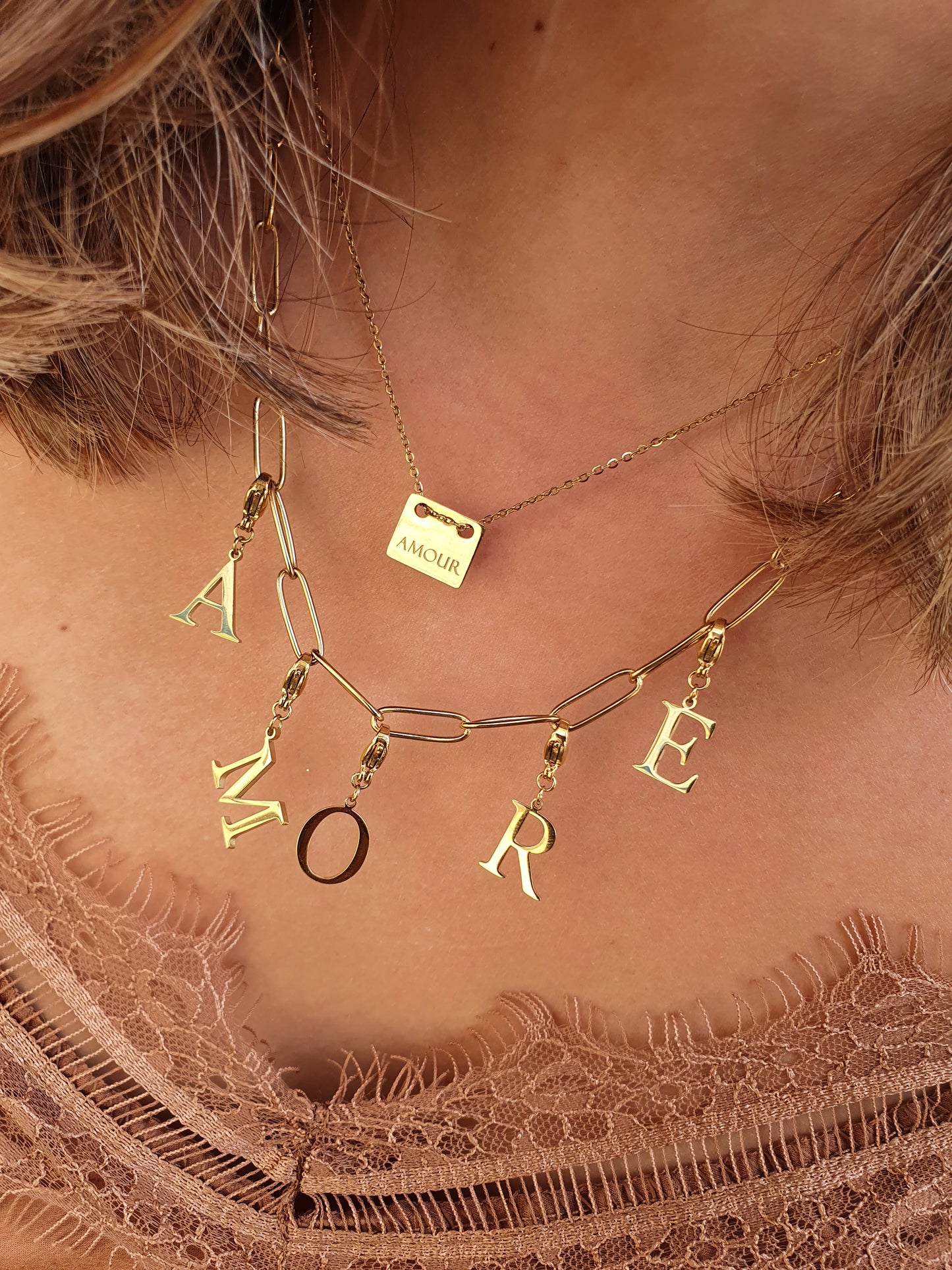 Collier AMORE - Coloris au choix