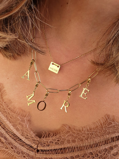Collier AMORE - Coloris au choix