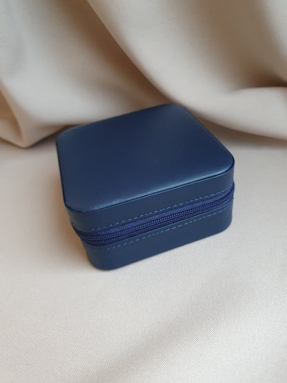 Boîte à bijoux - bleu marine