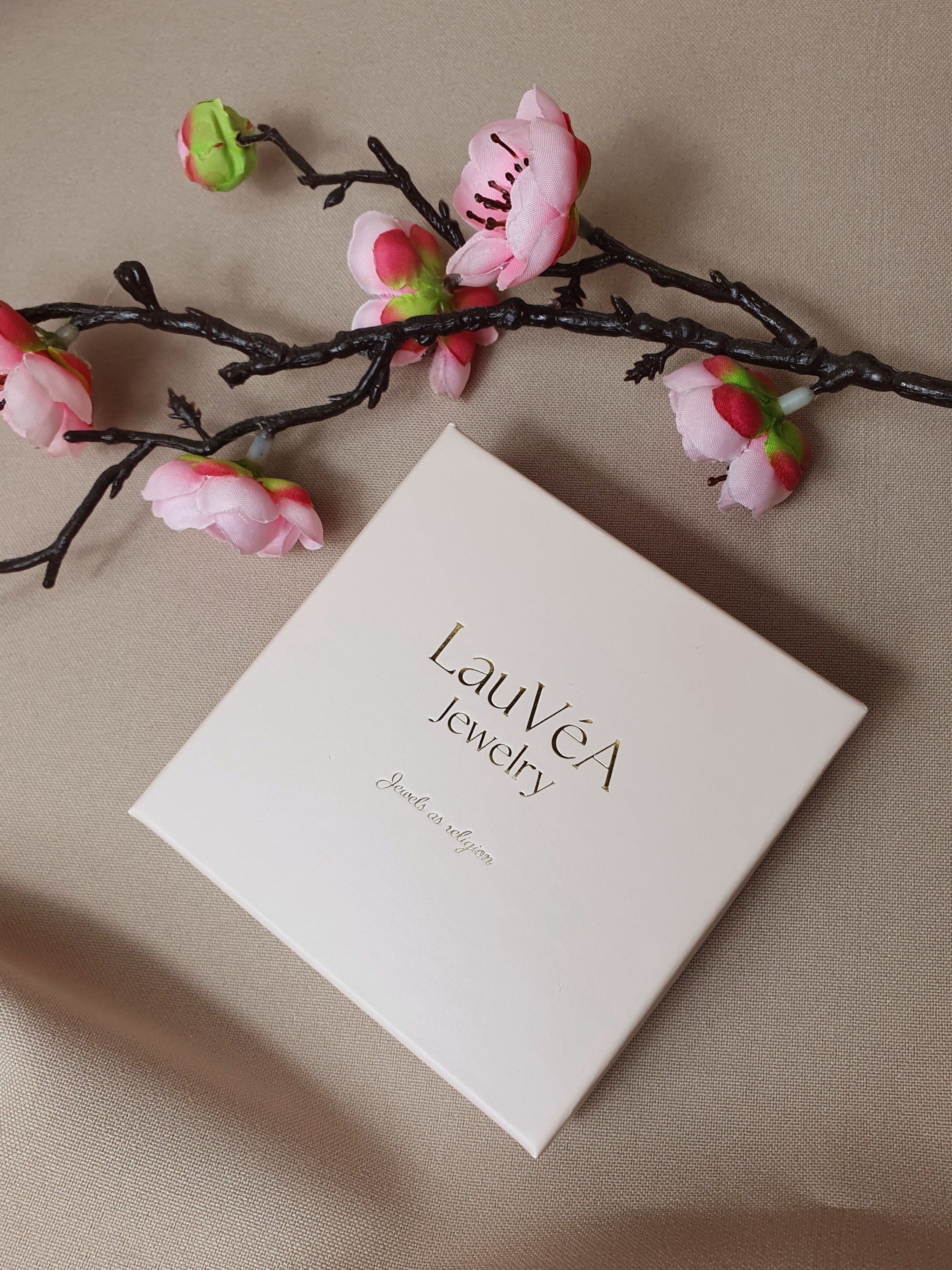 Écrin rose poudré LauVéA Jewelry
