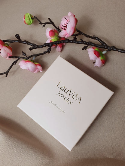 Écrin rose poudré LauVéA Jewelry