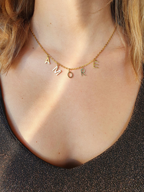Collier Baby AMORE - coloris au choix