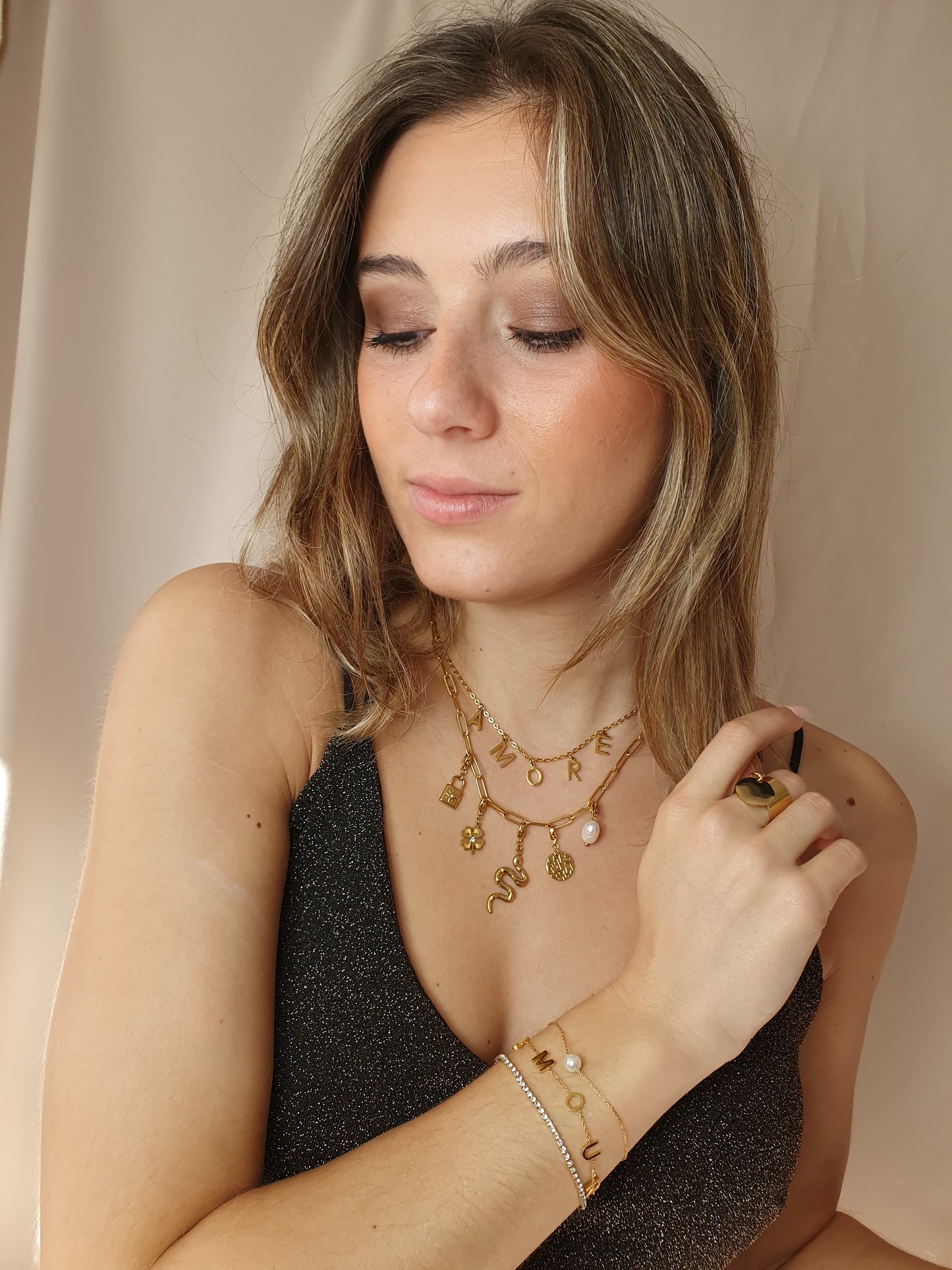 Collier Baby AMORE - coloris au choix