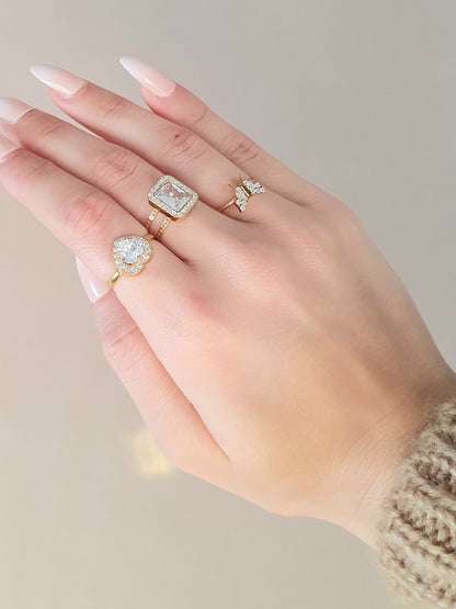 Bague CASSIOPÉE - doré