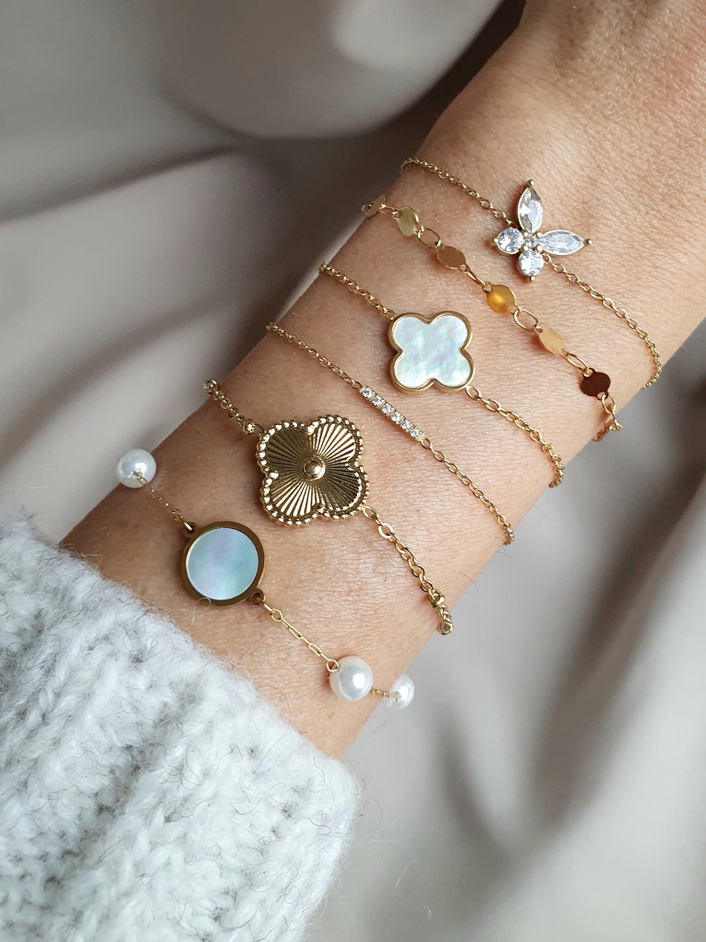 Bracelet ANGEL -  doré
