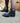 Bottines basses multi brides cloutées