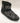 Boots fourrées cloutées noires