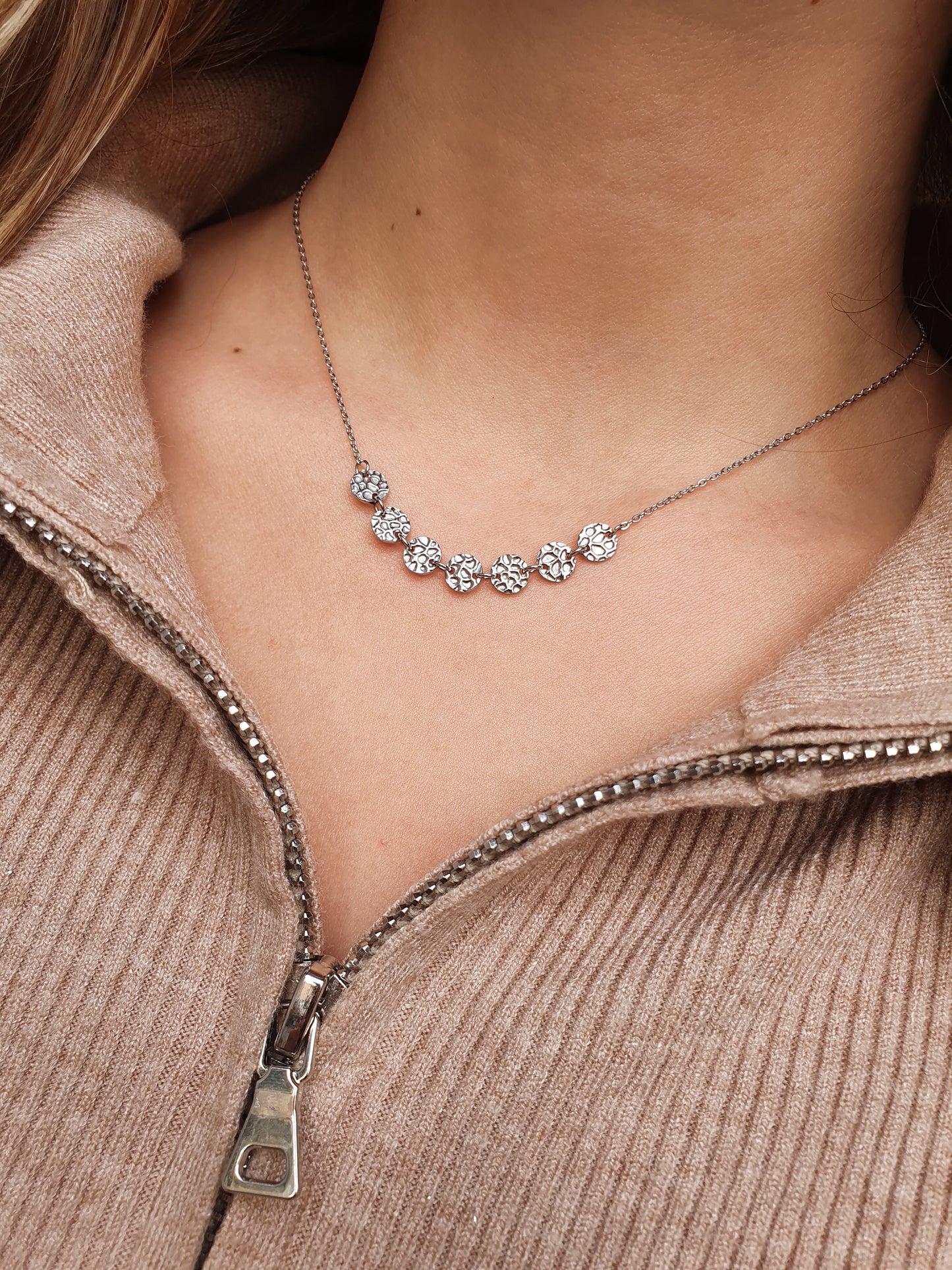 Collier AVA - argenté