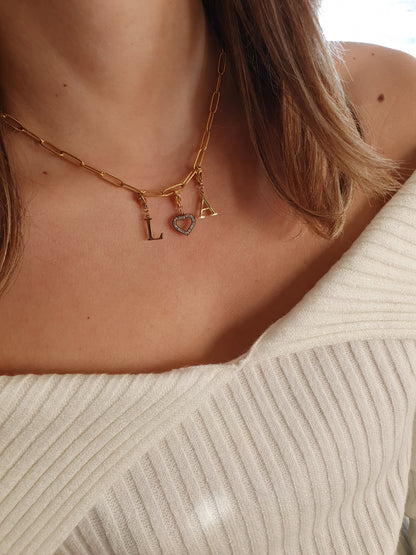 Collier ♡ I love You ♡ - coloris au choix
