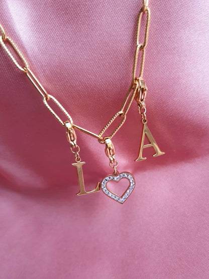 Collier ♡ I love You ♡ - coloris au choix