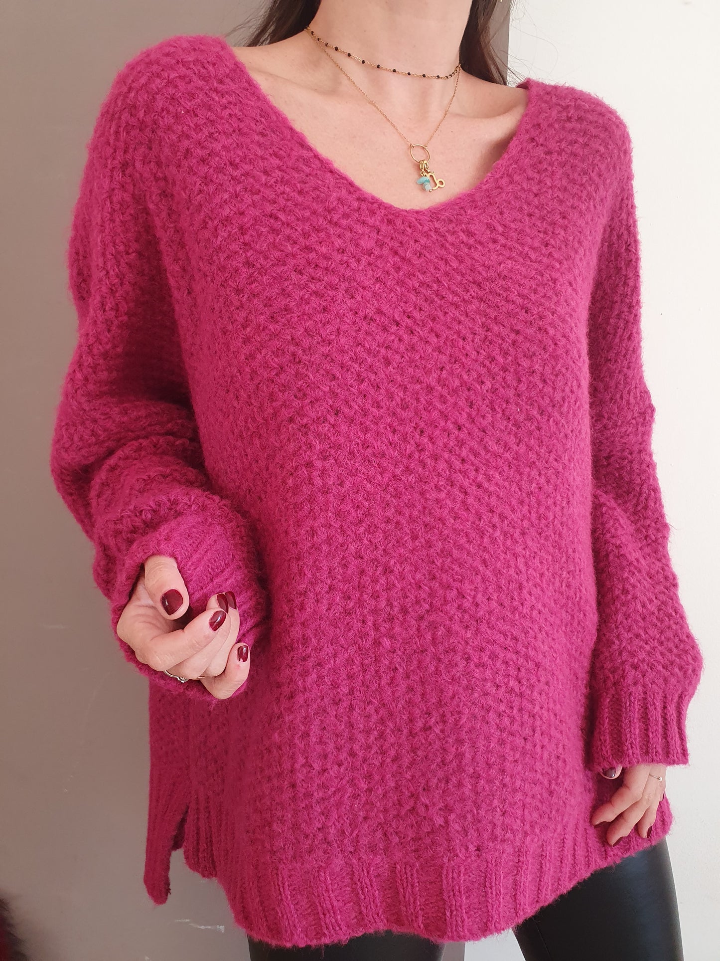 Pull maille - Coloris au choix