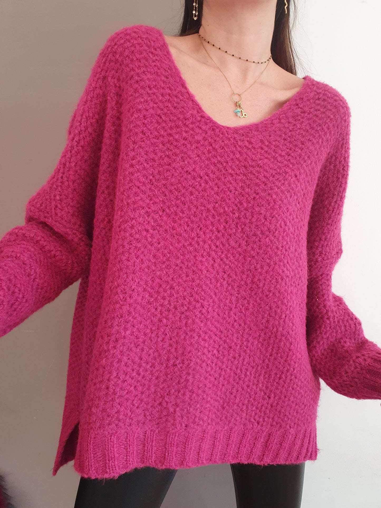 Pull maille - Coloris au choix