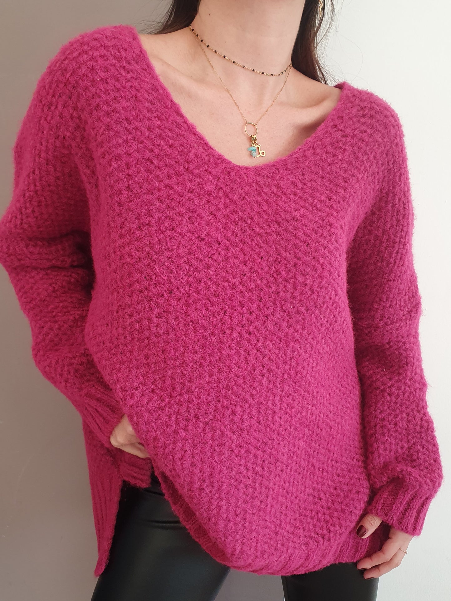 Pull maille - Coloris au choix