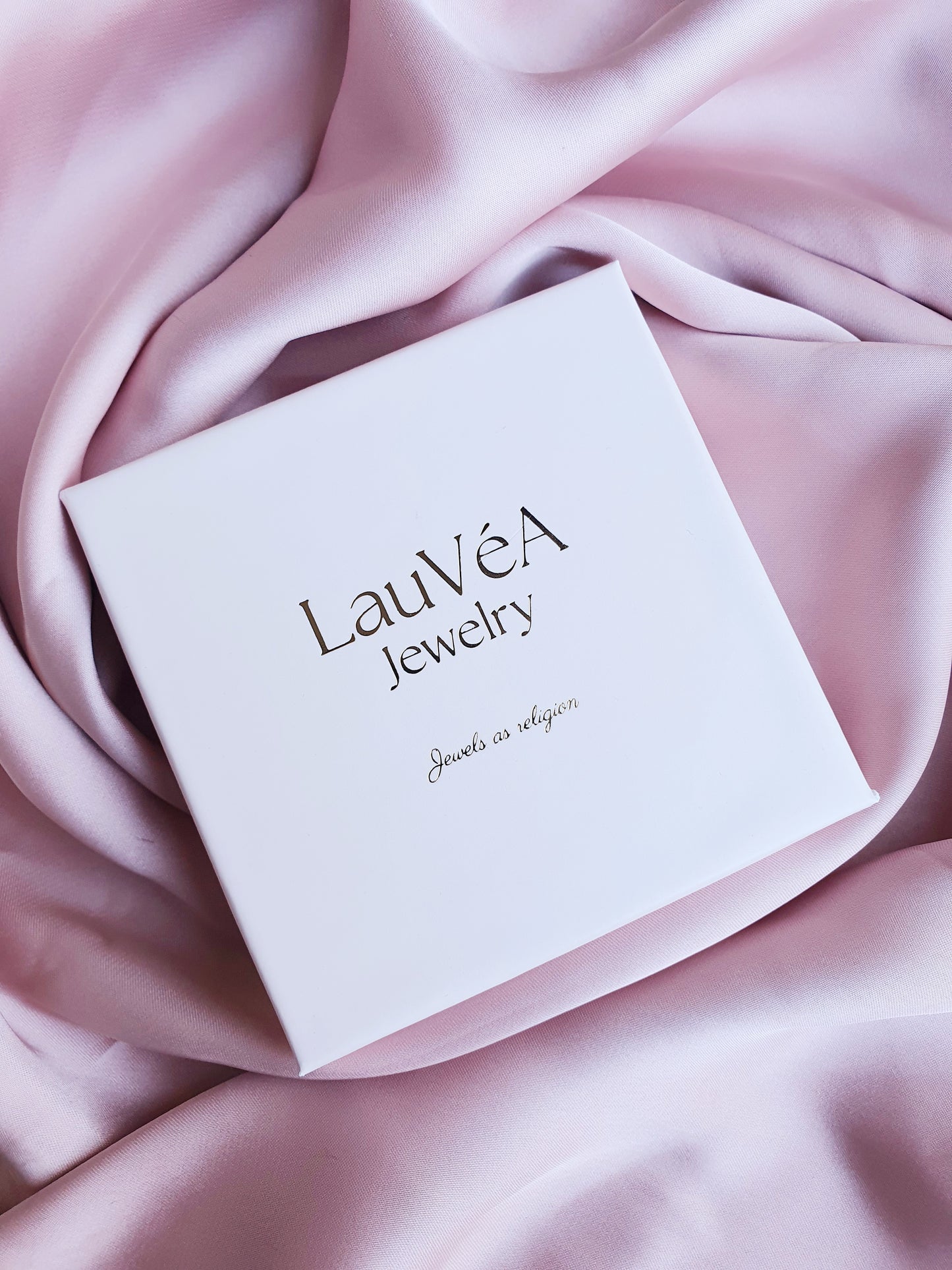 Écrin rose poudré LauVéA Jewelry
