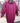 Sweat rose velours à capuche