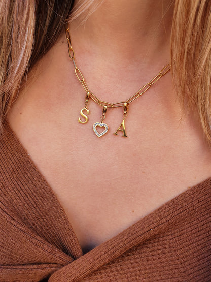 Collier ♡ I love You ♡ - coloris au choix
