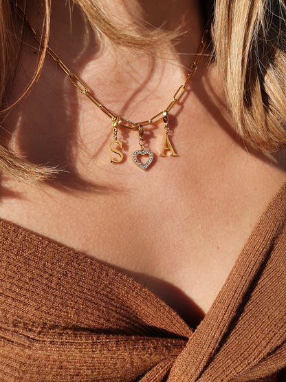 Collier ♡ I love You ♡ - coloris au choix