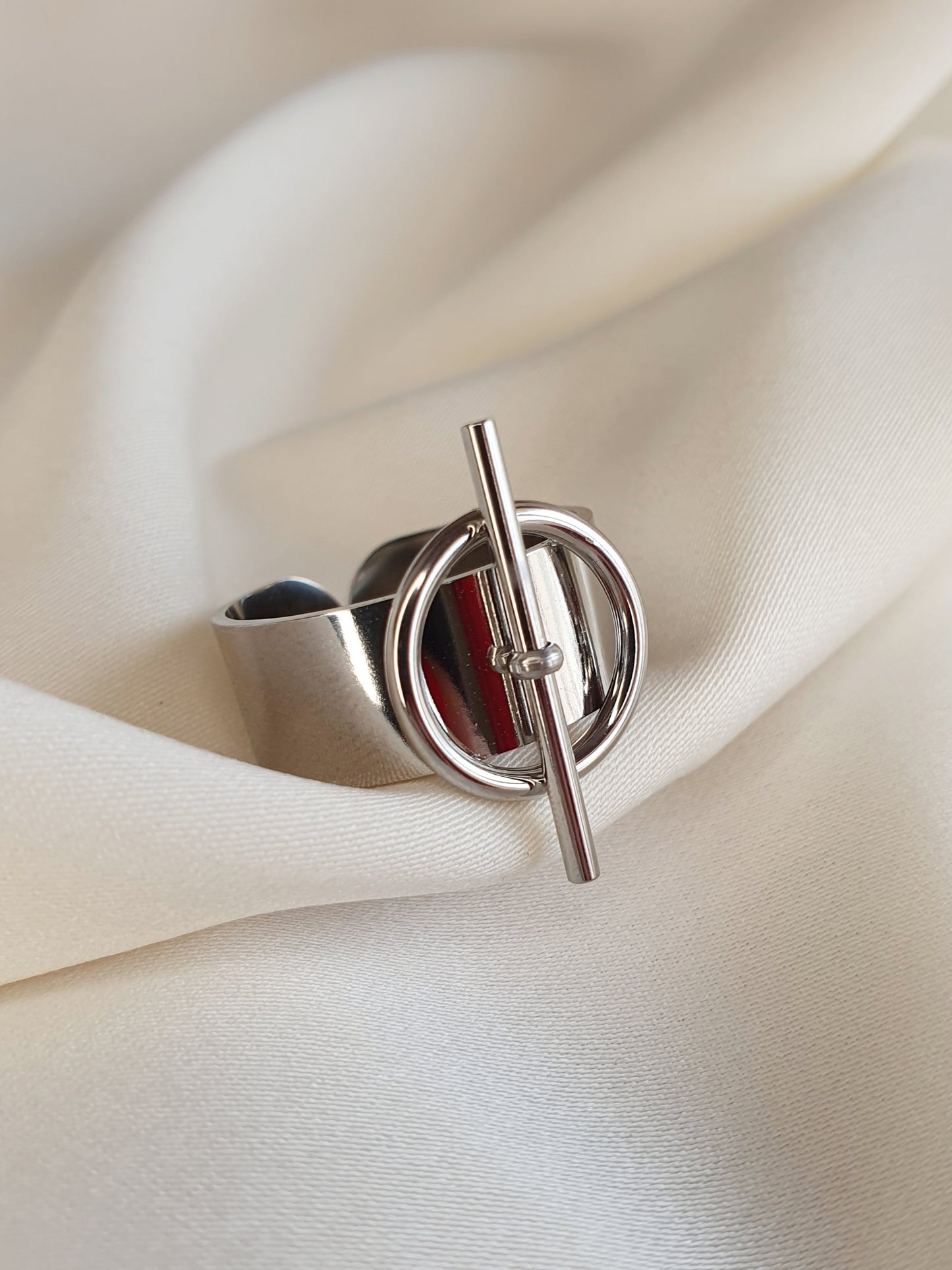 Bague SAFRANE - argenté