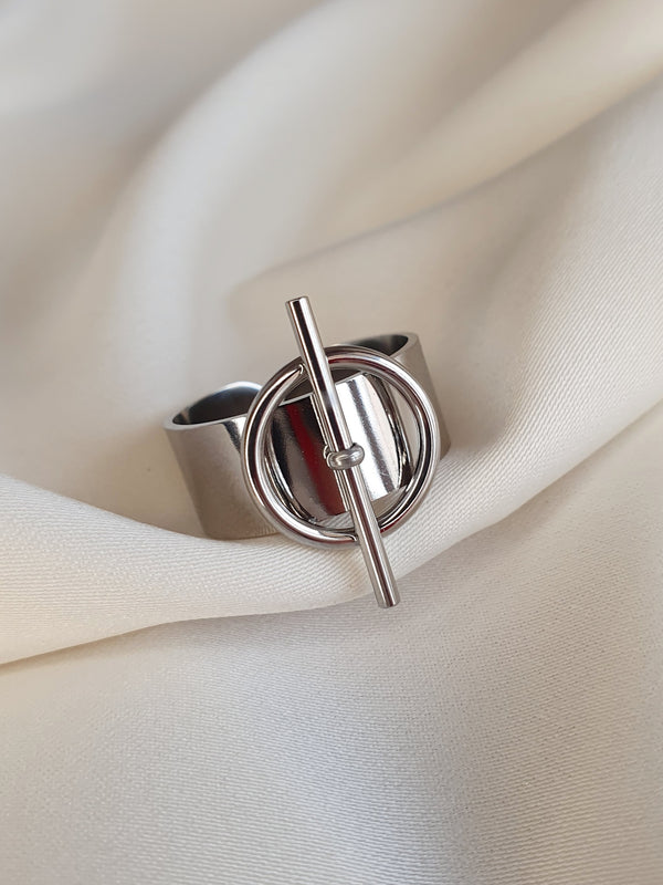 Bague SAFRANE - argenté