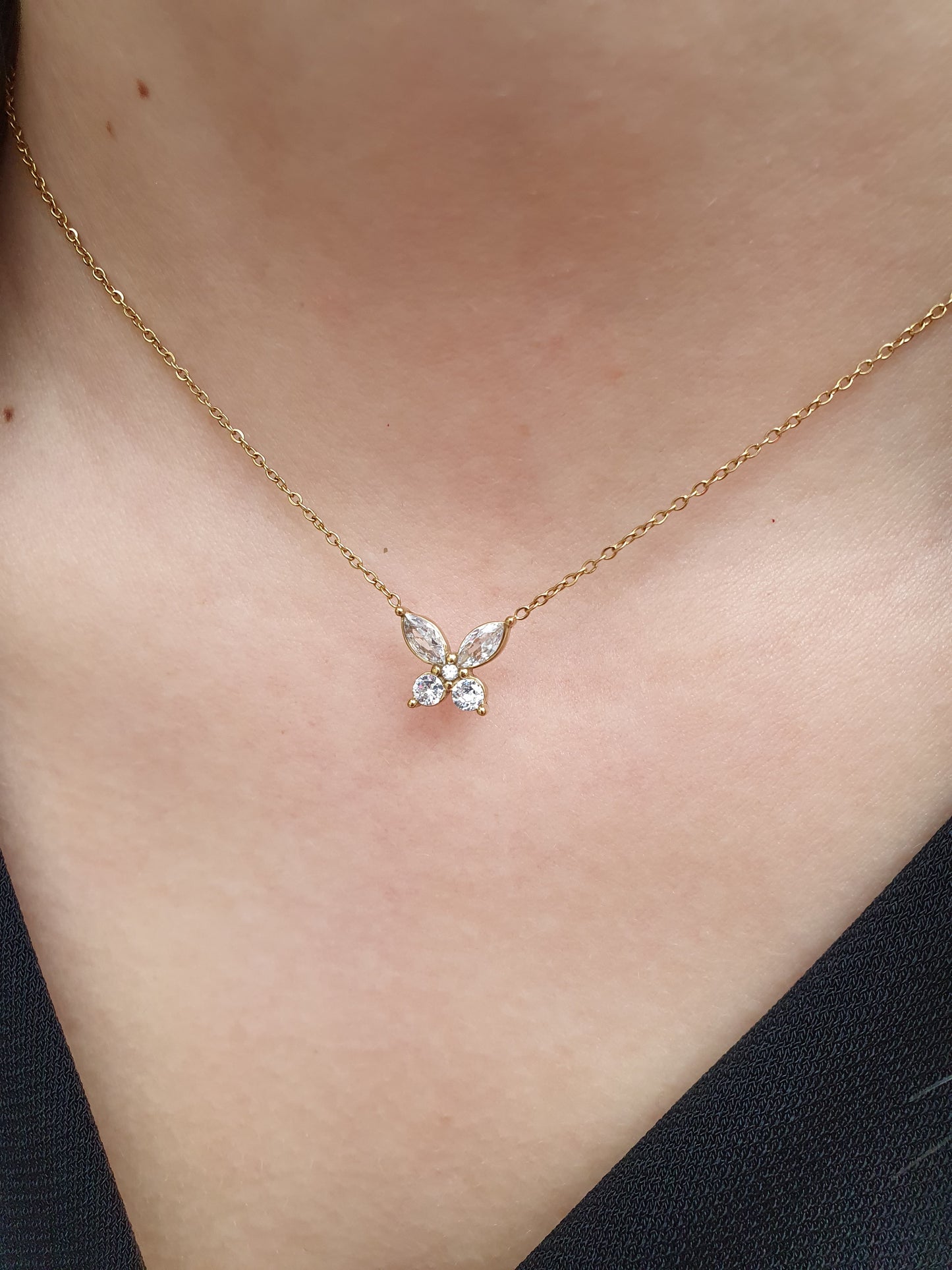 Collier ANGEL - doré